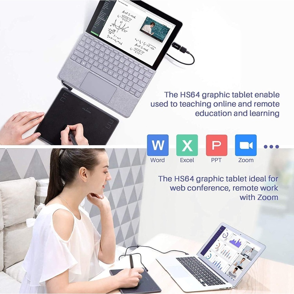 "Unleash Your Creativity Anywhere: Get Your Huion HS64 Graphic Tablet TODAY!"